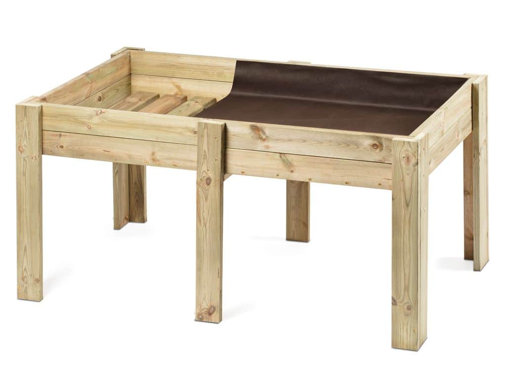 Huerto urbano de madera 155x85