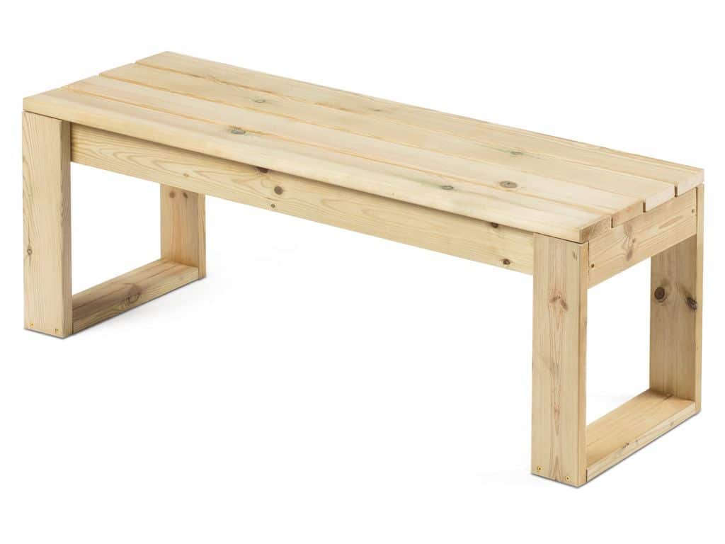 Banqueta de madera Roma sin respaldo