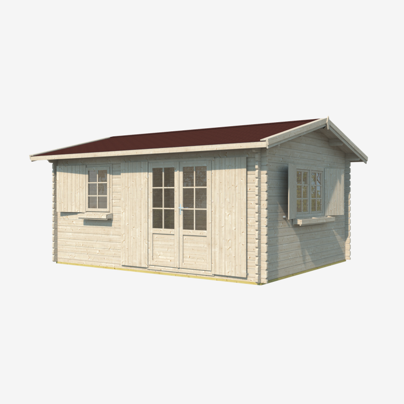 Caseta de madera Elista - 17,5 m2