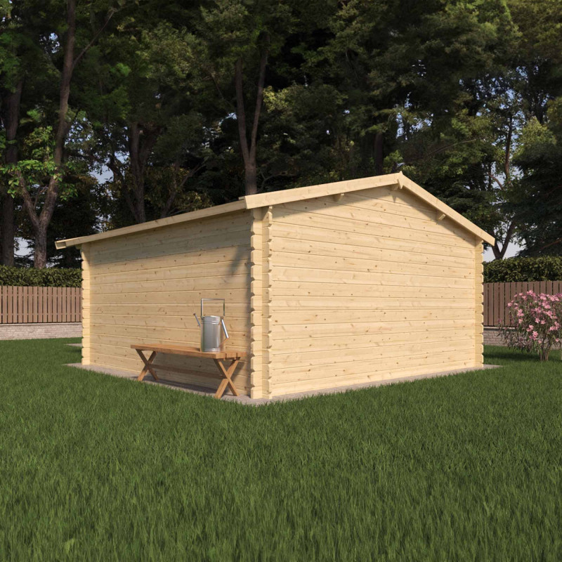Caseta de madera Stelo - 14 m2 5 Caseta de madera Stelo - 14 m2