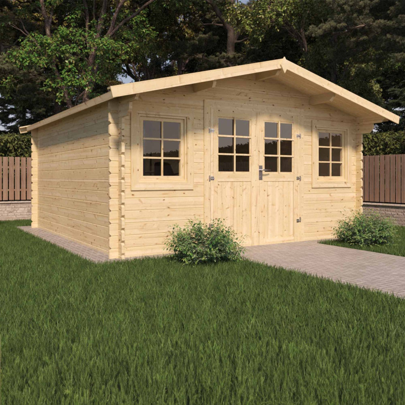 Caseta de madera Stelo - 14 m2 4 Caseta de madera Stelo - 14 m2