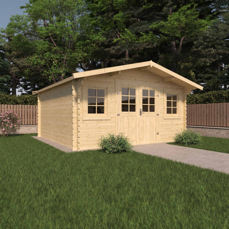 Caseta de madera Stelo - 17,6 m2 4 Caseta de madera Stelo - 17,6 m2