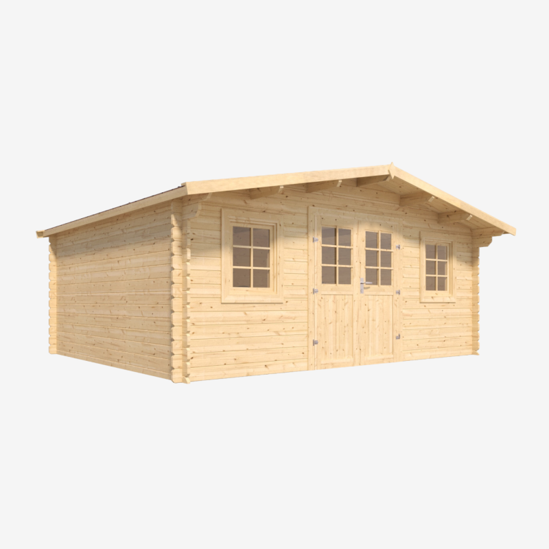 Caseta de madera Stelo - 17,6 m2