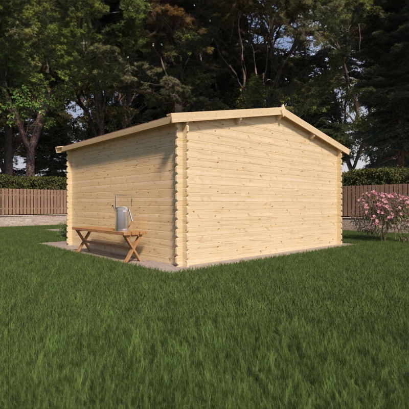 Caseta de madera Vallo - 12 m2 6 Caseta de madera Vallo - 12 m2