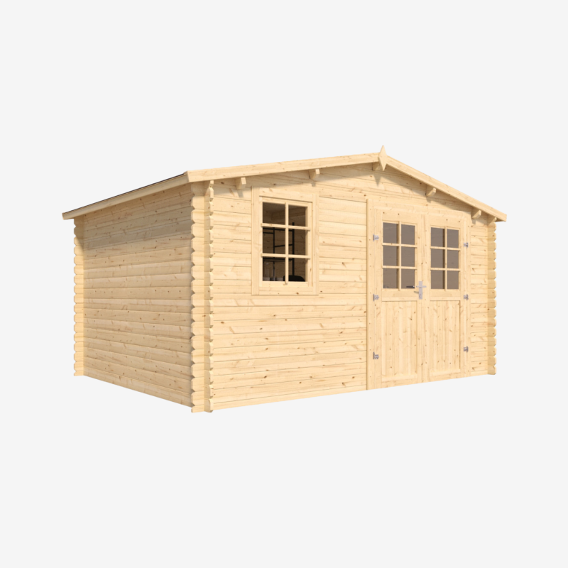 Caseta de madera Vallo - 14 m2