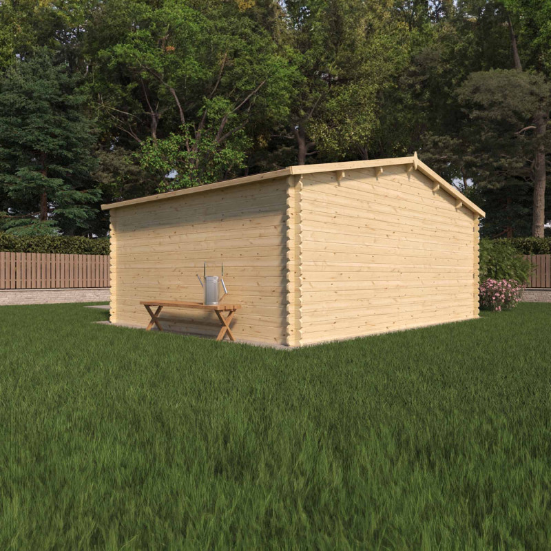 Caseta de madera Vallo - 17 m2 5 Caseta de madera Vallo - 17 m2