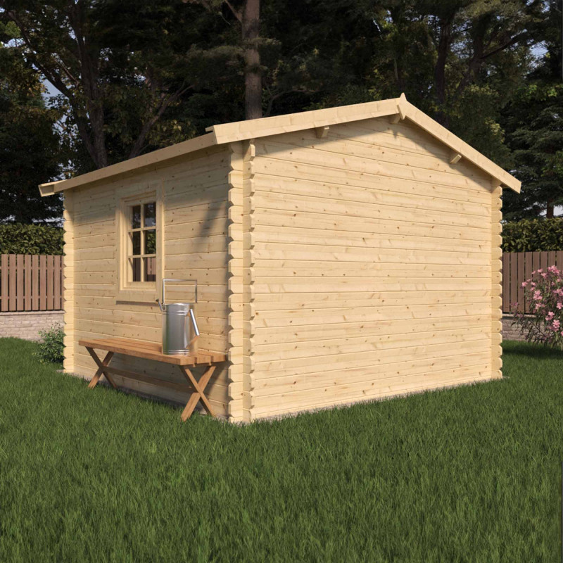 Caseta de madera Vallo con ventanas - 7,5 m2 6 Caseta de madera Vallo con ventanas - 7,5 m2
