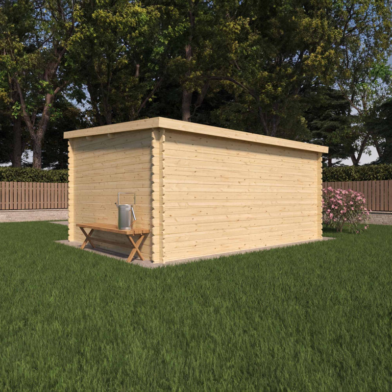 Caseta de madera Vallo Modern - 8,4 m2 6 Caseta de madera Vallo Modern - 8,4 m2