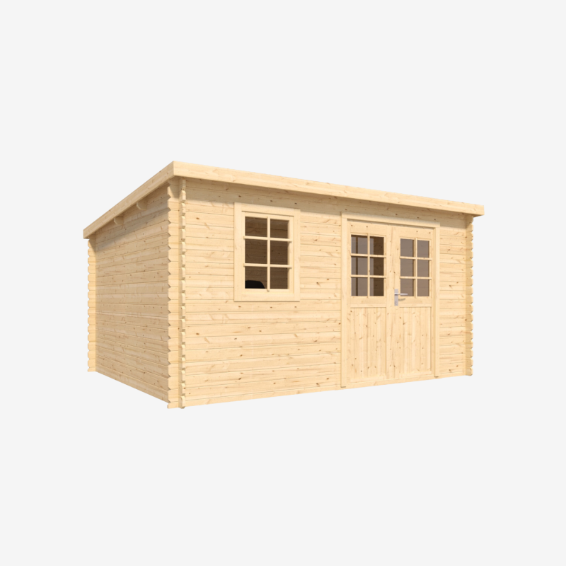 Caseta de madera Vallo Modern - 8,4 m2