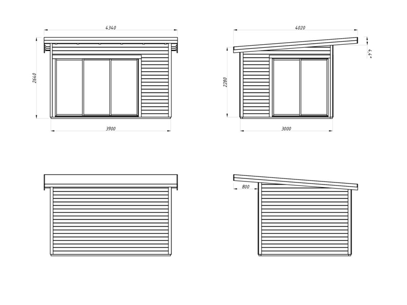 Caseta de madera Andrea 11,2 m2 Slide / Slide Plus 10 caseta-de-madera-andrea11,2-slide-plus-m2-micasademadera4