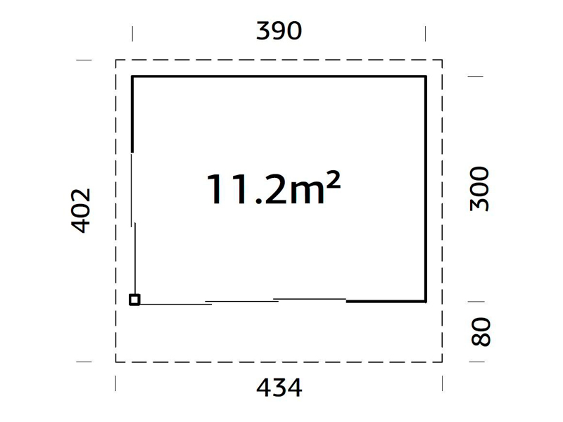 Caseta de madera Andrea 11,2 m2 Slide / Slide Plus 7 caseta-de-madera-andrea11,2-slide-plus-m2-micasademadera5
