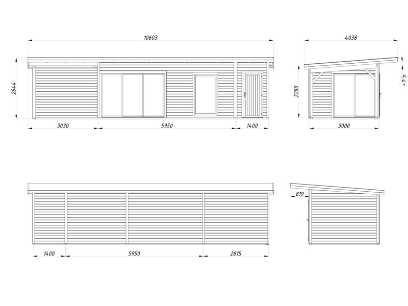 Caseta de madera Andrea 21,1 + 7,9 Slide / Slide Plus 7 caseta-de-madera-andrea21,1-7+9-slide-plus-m2-micasademadera4