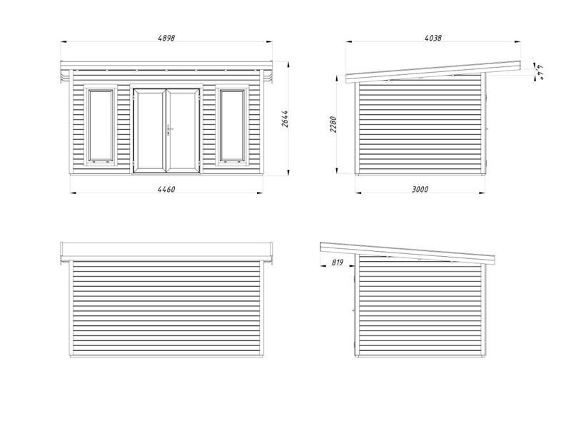 Caseta de madera Aurelia - 12,7 m2 7 caseta-de-madera-aurelia12,7-m2-micasademadera4