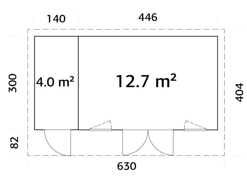 Caseta de madera Aurelia - 16,7 m2 7 caseta-de-madera-aurelia16,7-m2-micasademadera6