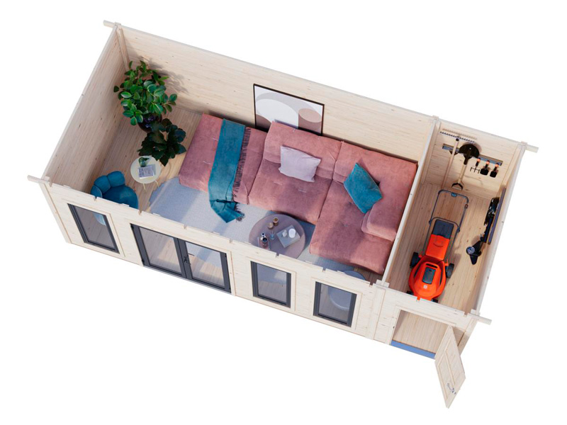 Caseta de madera Aurelia - 19,2 m2 6 caseta-de-madera-aurelia19,2-m2-micasademadera3