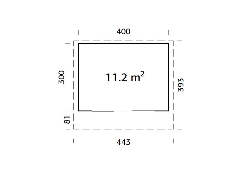 Caseta de madera Grace 11,2 m2 Slide Plus 3 caseta-de-madera-grace11,2-micasademadera5