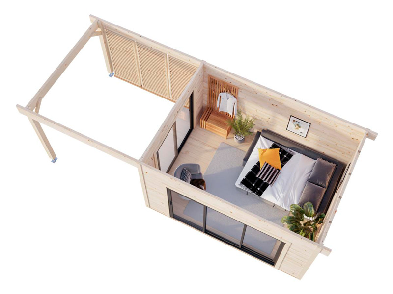 Caseta de madera Grace 11,2 m2 + 8,2 Slide Plus 7 caseta-de-madera-grace11,2+8,2-micasademadera3