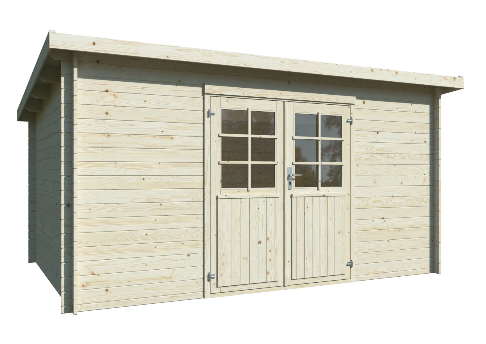 Caseta de madera Lola 2 - 10,4 m2 5 Caseta de madera Lola 2 - 10,4 m2 - Imagen 4