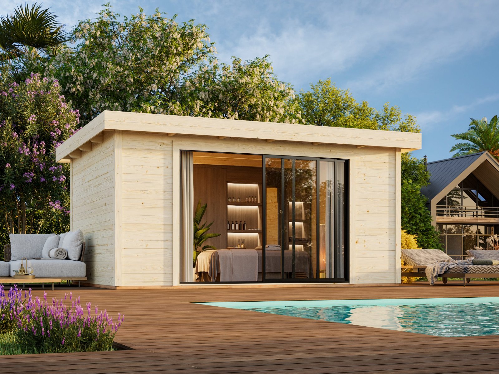 Caseta de madera Lydia - 14,4 m2 4 Caseta de madera Lydia - 14,4 m2 - Imagen 3