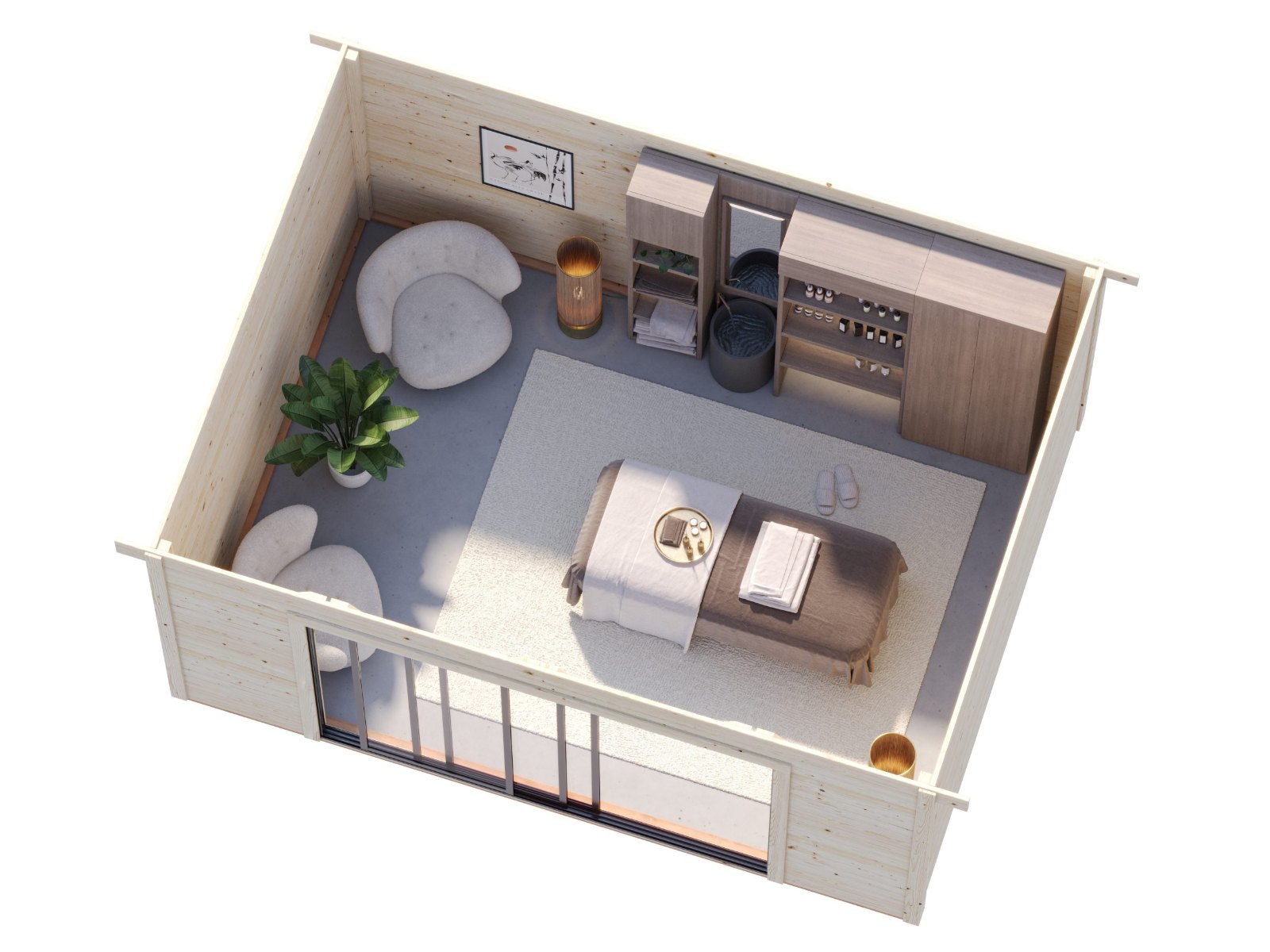 Caseta de madera Lydia - 14,4 m2 6 Caseta de madera Lydia - 14,4 m2 - Imagen 5