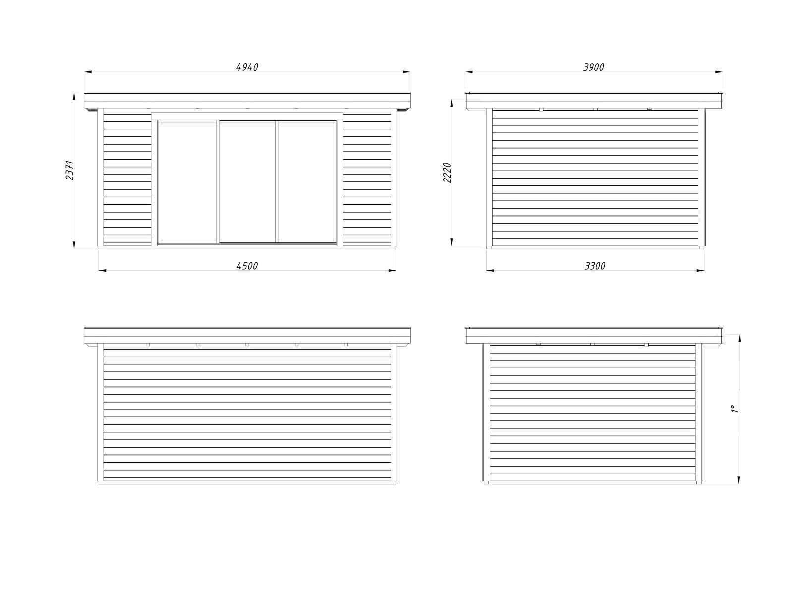 Caseta de madera Lydia - 14,4 m2 7 Caseta de madera Lydia - 14,4 m2 - Imagen 6