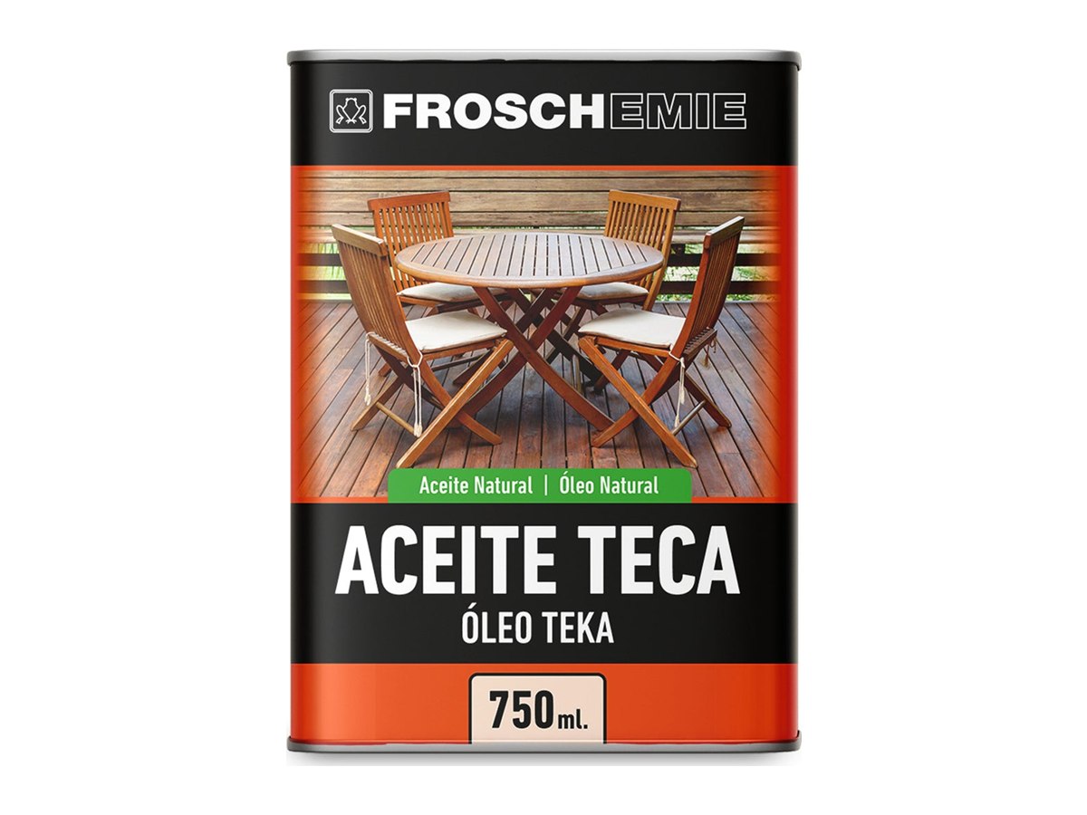 Aceite de teca para maderas tropicales