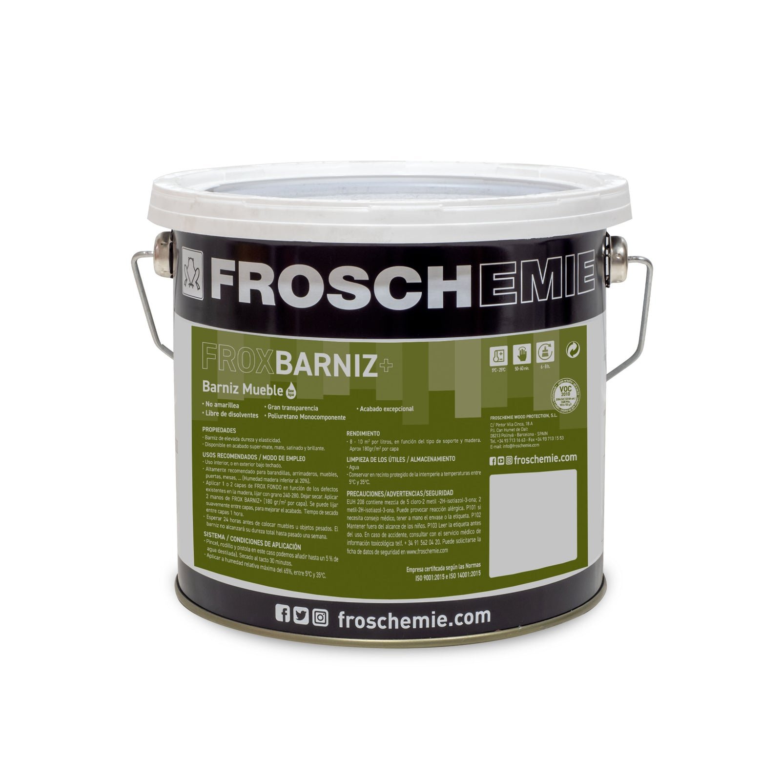 Barniz al agua Frox Barniz Plus para madera 3 Barniz al agua Frox Barniz Plus para madera