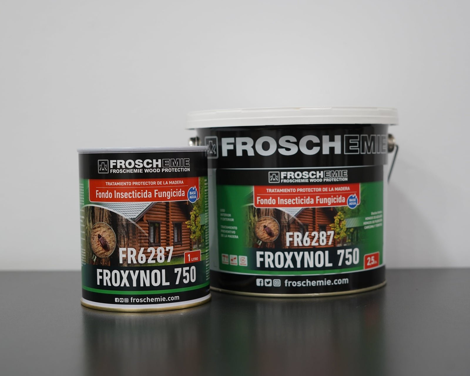 Protector insecticida y fungicida Froxynol 750 para madera 6 Protector insecticida y fungicida Froxynol 750 para madera