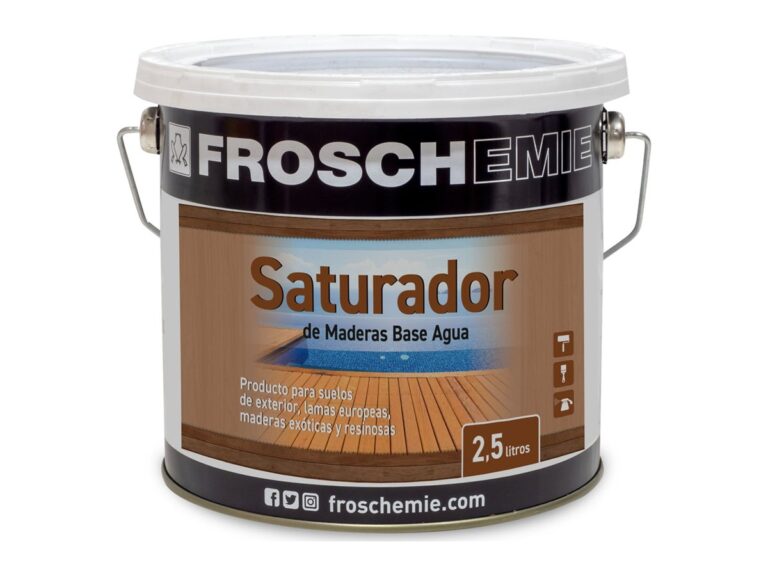 Saturador para suelos y tarimas de madera exterior