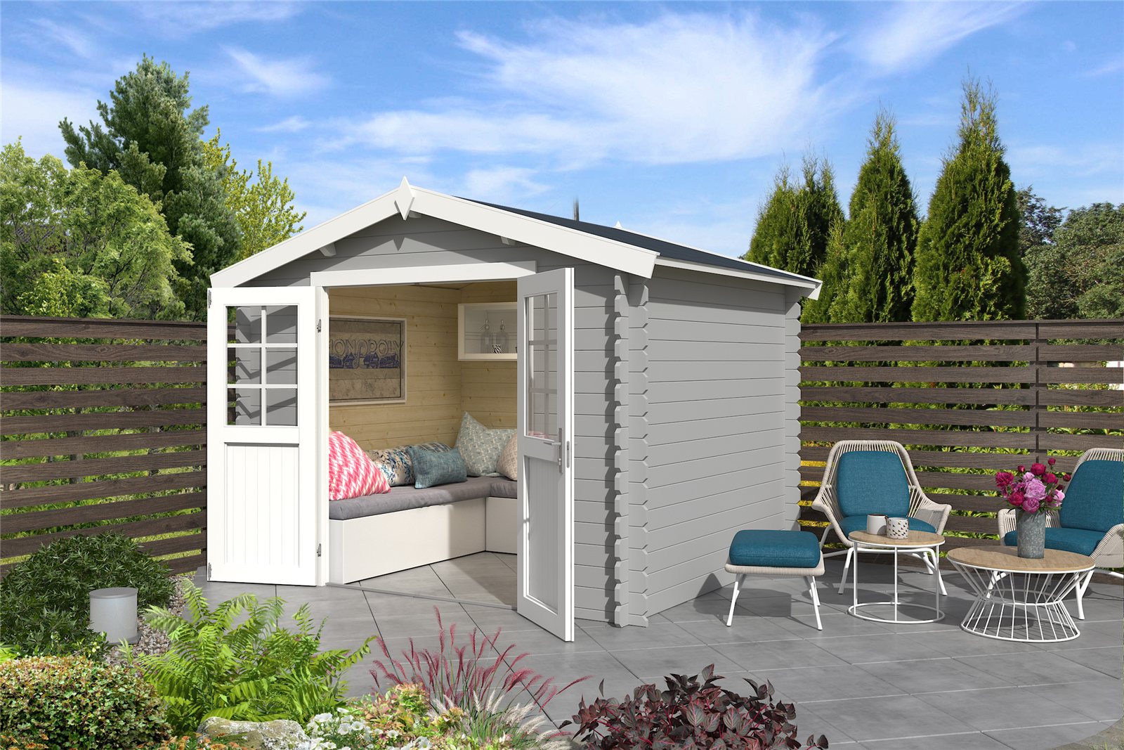 Caseta de madera Norah 230 - 6,05 m2 4 Caseta de madera Norah 230 - 6,05 m2 - Imagen 3