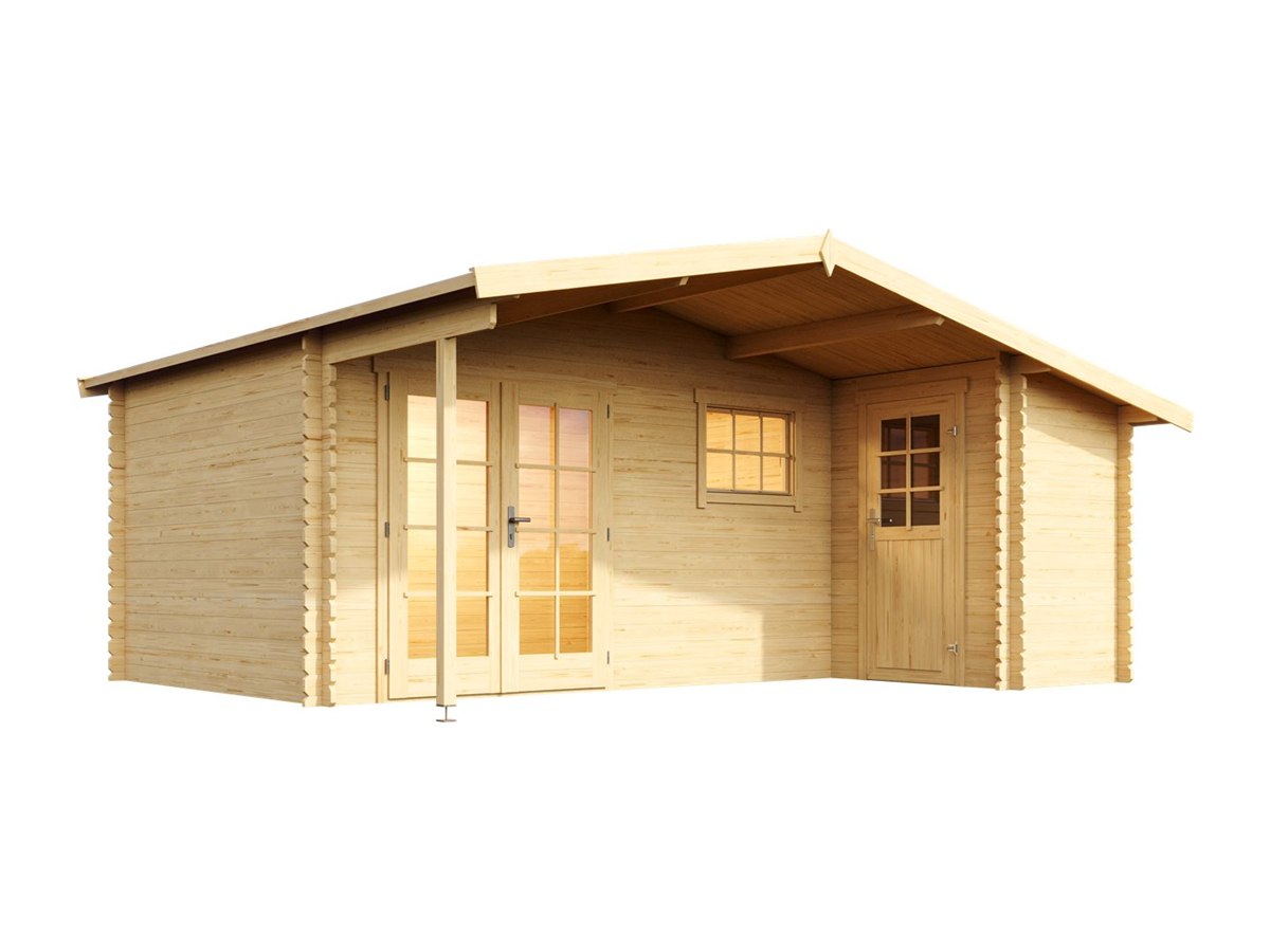 Caseta de madera Little Rock - 21,3 m2