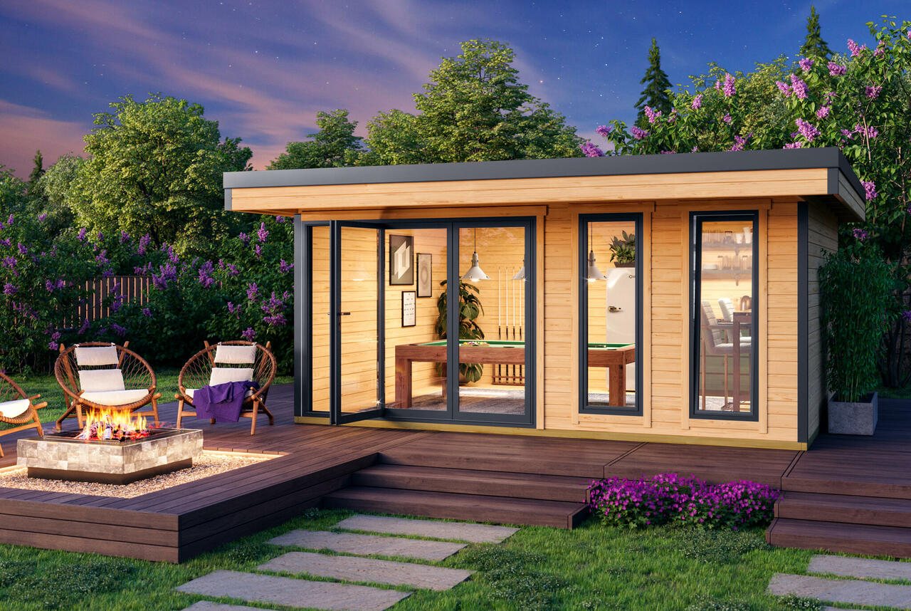 Caseta de madera Domeo 8 - 19,22 m2 4 Caseta de madera Domeo 8 - 19,22 m2 - Imagen 3