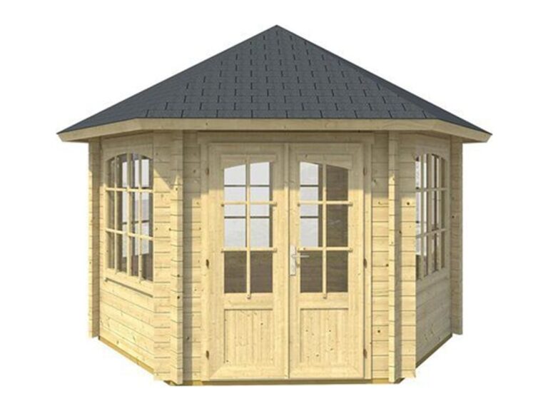 Cenador de madera Ilmenau - 7,5 m2