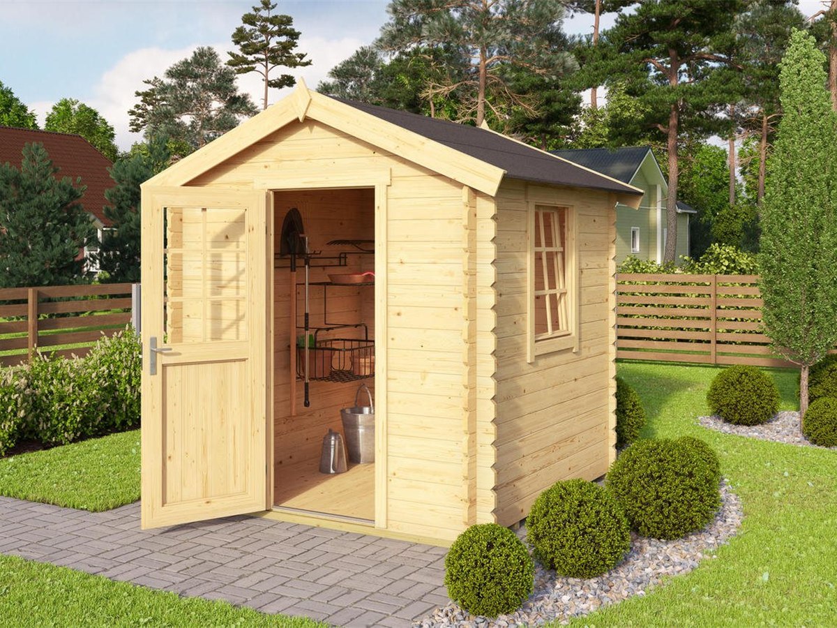 Caseta de madera Wels 1 - 3,78 m2 4 Caseta de madera Wels 1 - 3,78 m2 - Imagen 3
