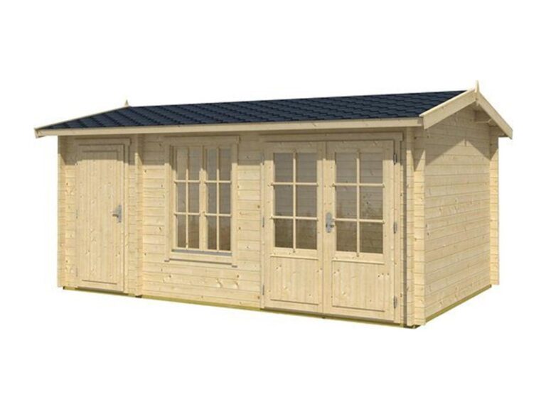 Caseta de madera Wrexham 2 - 13,87 m2