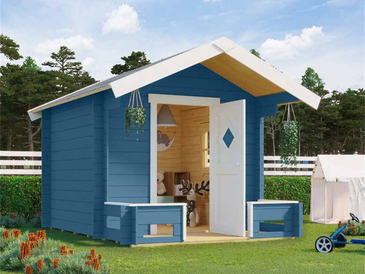 Casita infantil de madera Pinocchio - 3,1 m2