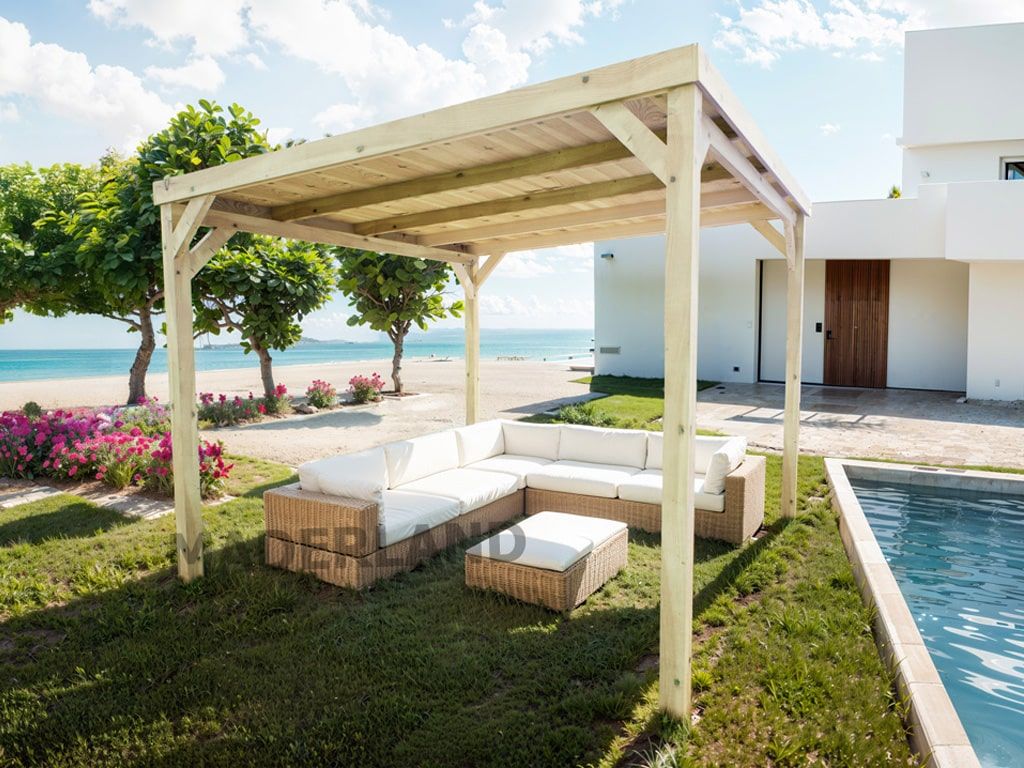 pergola madera bilbao