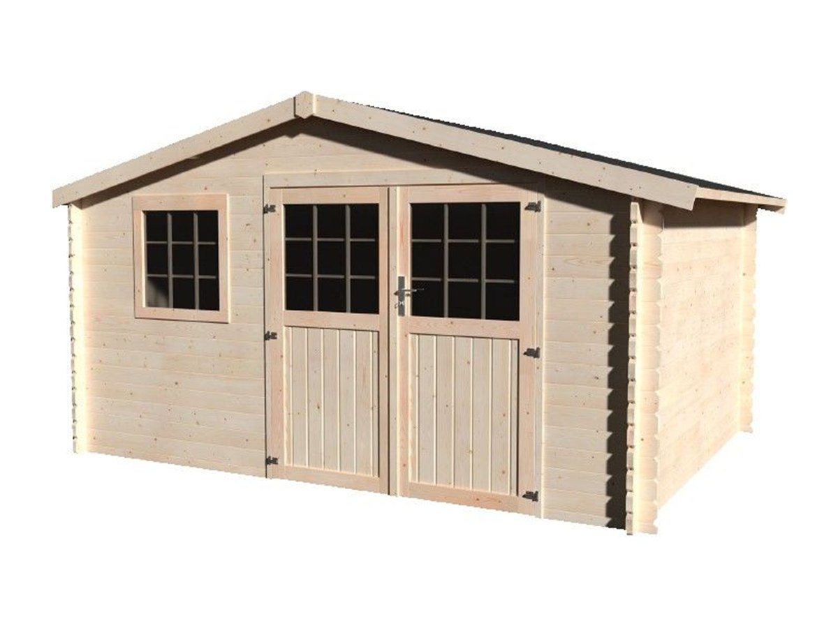 Caseta de madera Valérian - 11,86 m2