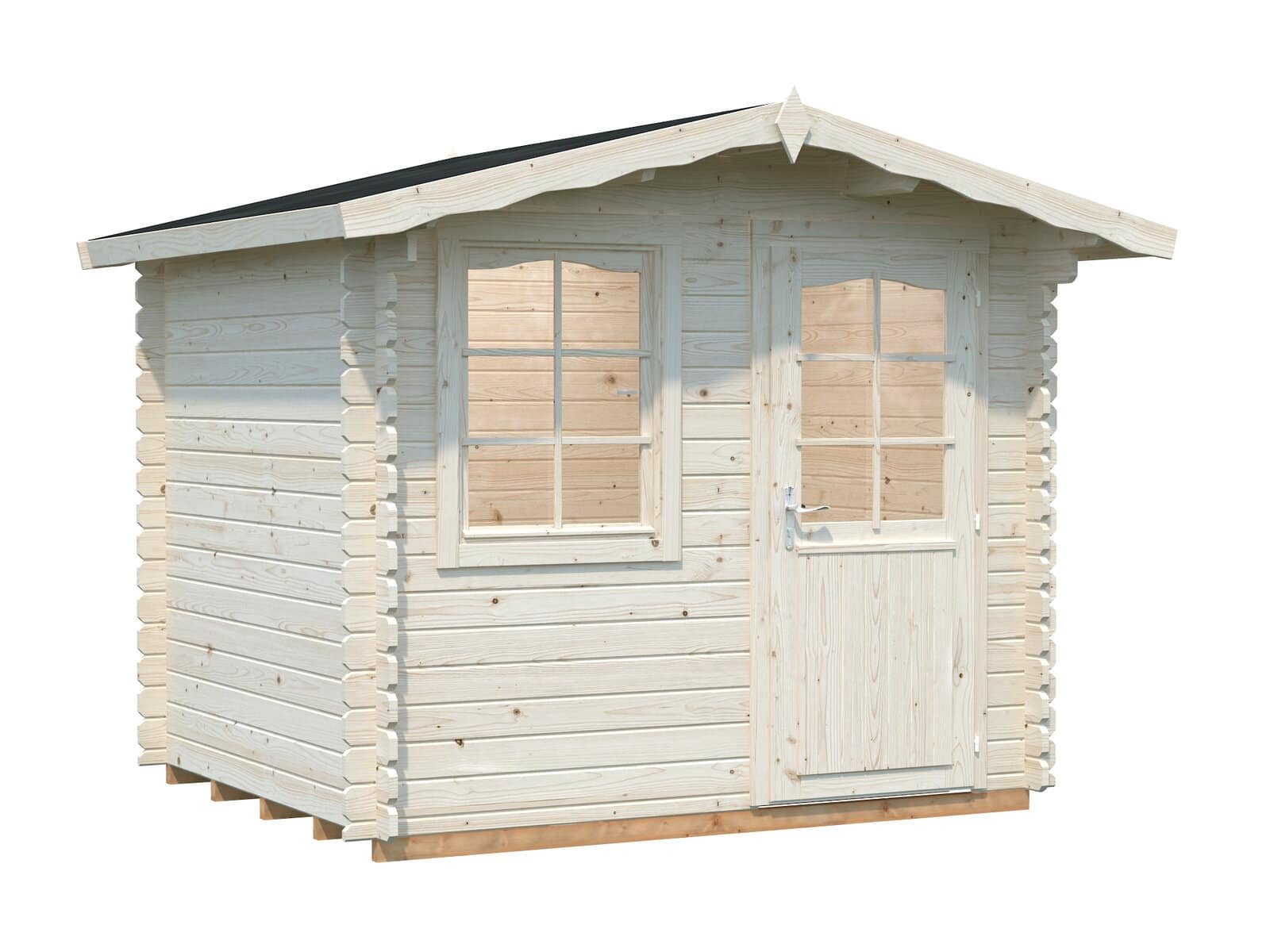 Caseta de madera Emma 4,6 m2 natural