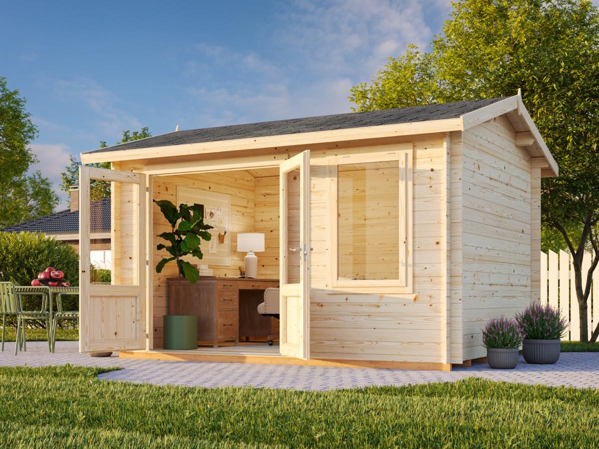 Caseta de madera Iris - 9,6 m2 4 Caseta de madera Iris 9,6 m2