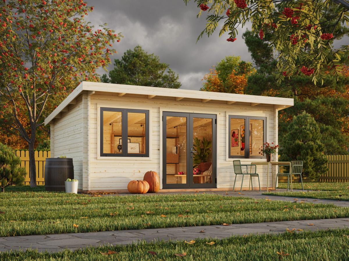 Caseta de madera Lisandra - 19,4 m2 4 Caseta de madera Lisandra 19,4 m2