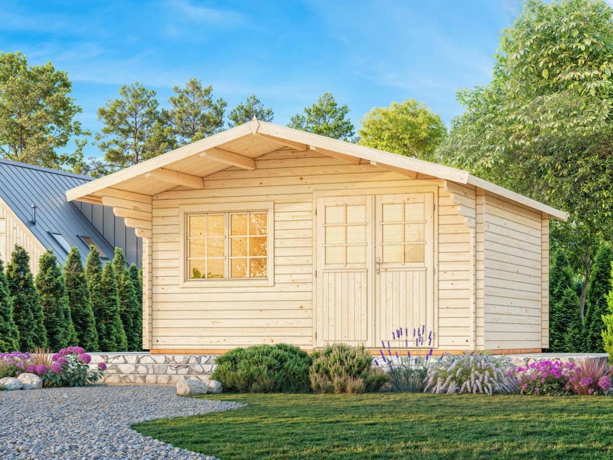 Caseta de madera Sally - 19,1 m2 4 Caseta de madera Sally 19,1 m2