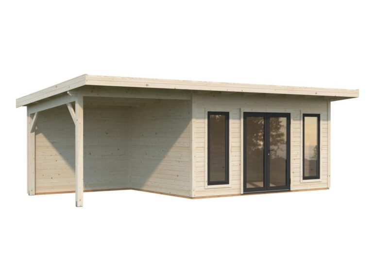 Caseta de madera Aurelia 12,7+7,9 m2