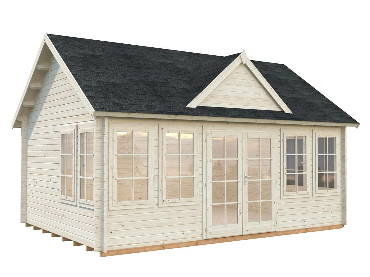 Caseta de madera Claudia 19,4 m2