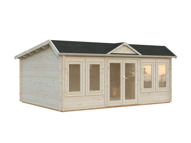 Caseta de madera Claudia Pent 19,4 m2