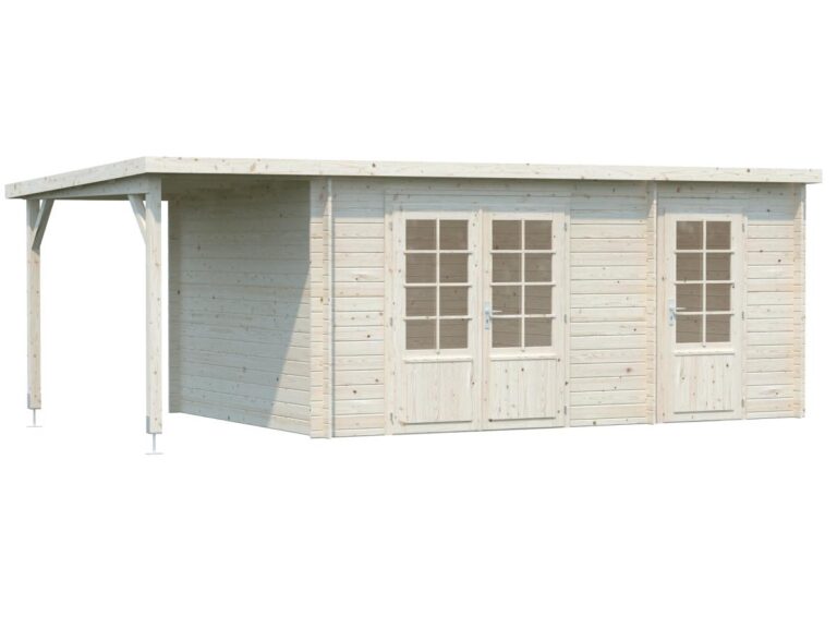 Caseta de madera Ella 13,1+3,9 m2