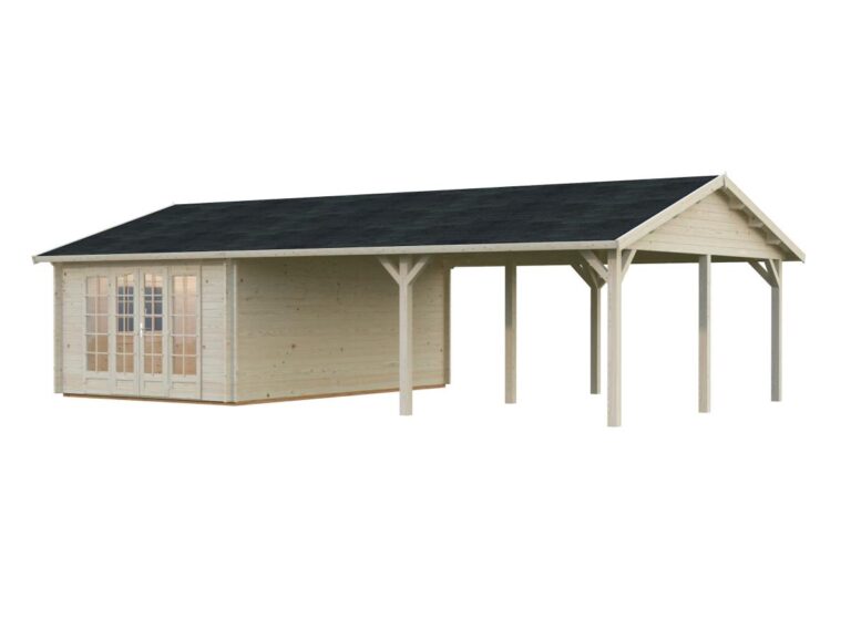 Caseta de madera Irene 19,0+33,2 m2
