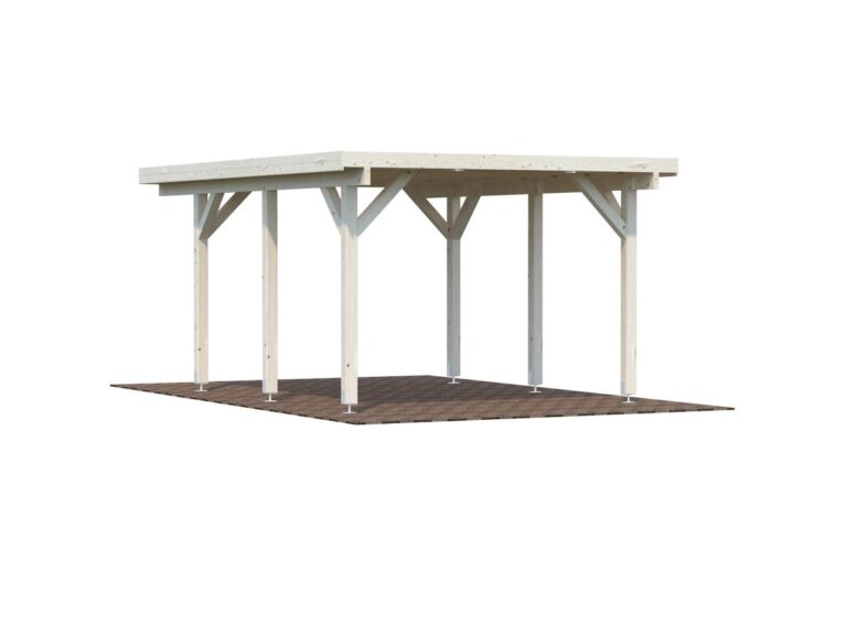 Pérgola de madera Karl 11,7 m2