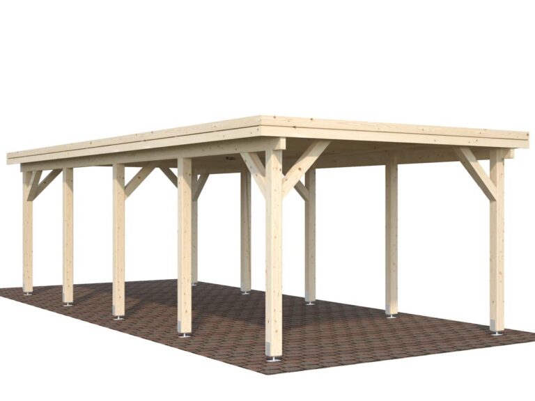 Pérgola de madera Karl 23,1 m2