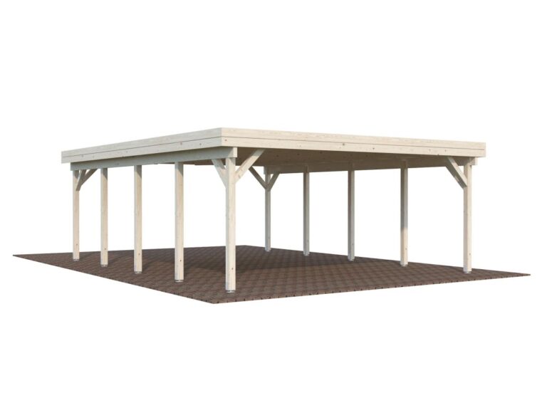 Pérgola de madera Karl 40,6 m2